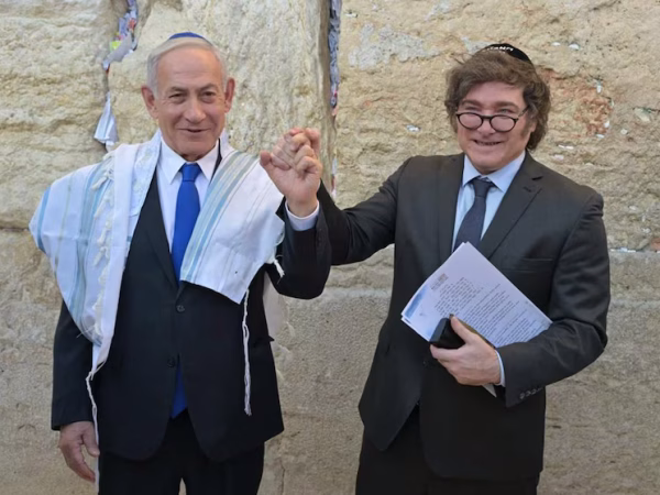 Milei viaja a Israel en un contexto de alta tensión en Medio Oriente