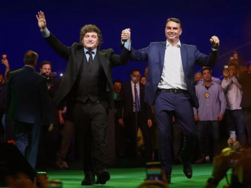 El Gobierno brasileño repudió los dichos de Javier Milei contra Lula y la Corte Suprema durante un acto con Bolsonaro