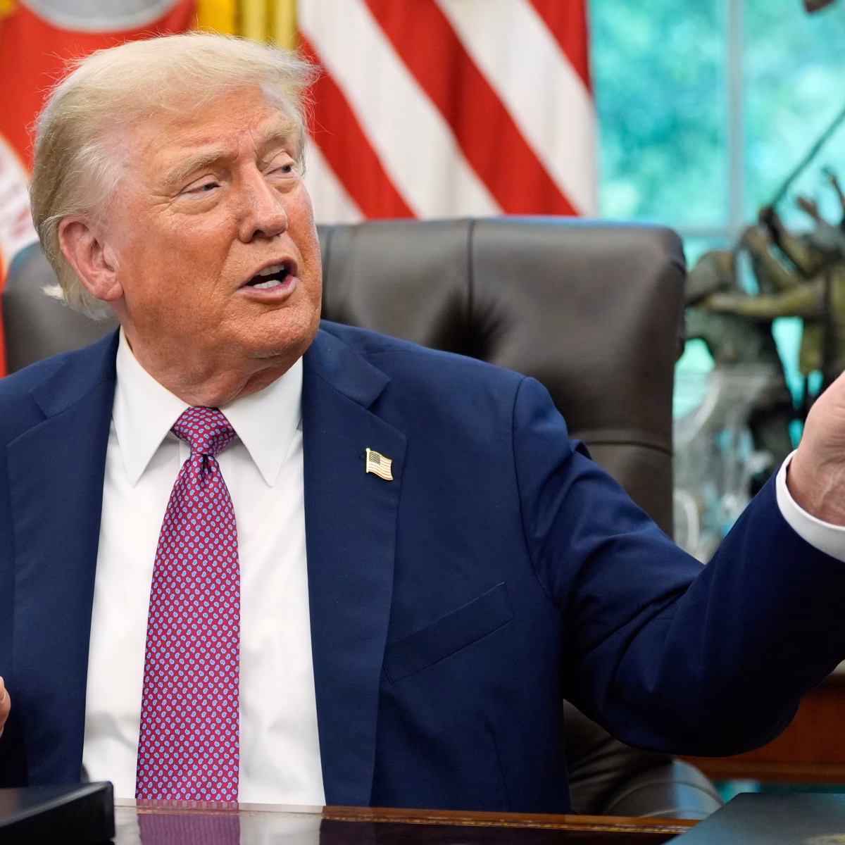 Donald Trump confirmó un acuerdo comercial entre Estados Unidos e Irán