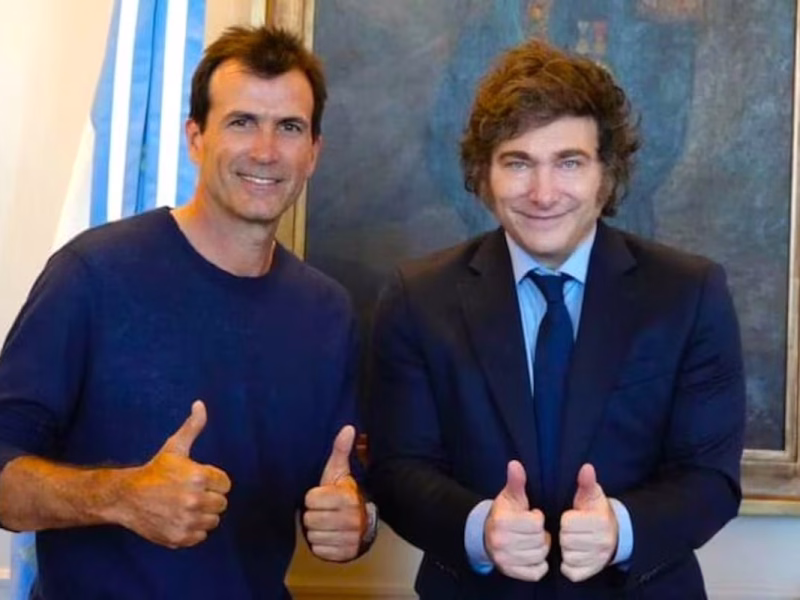 Javier Milei designó a Adolfo Cambiaso como embajador internacional del deporte