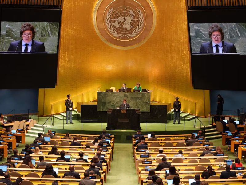 Malvinas, ONU e inteligencia artificial: los tres ejes del discurso de Milei en Nueva York